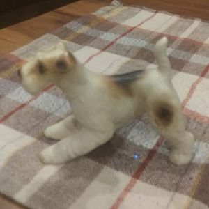 Vintage Terrier Dog Figurine